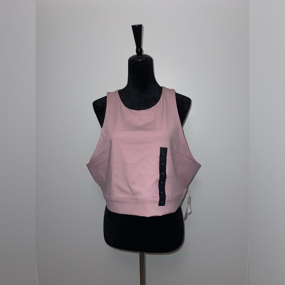 Banana Republic cropped wide arm tank